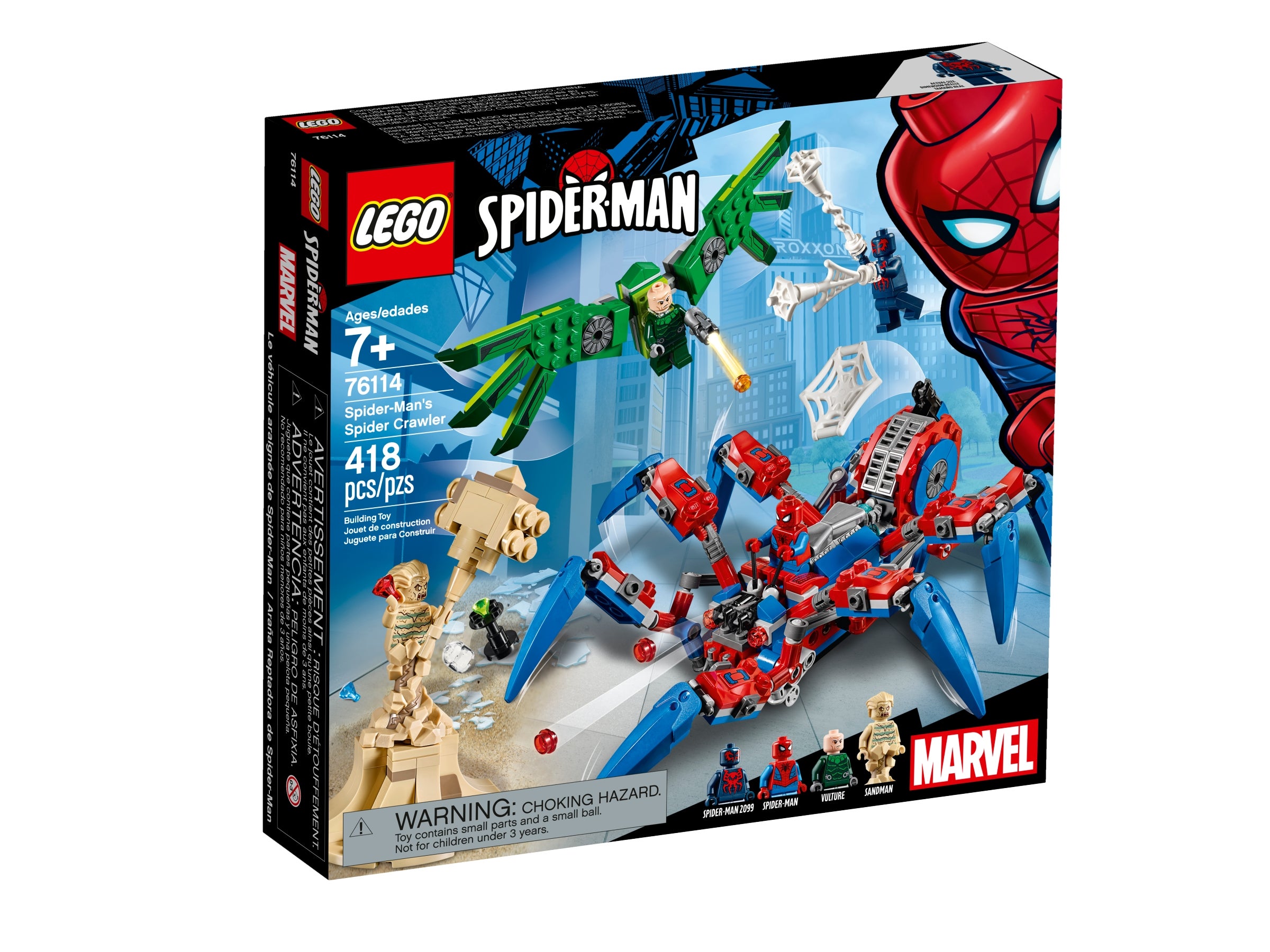 for sale online 76114 LEGO Spider-Man's Spider Crawler Super Heroes
